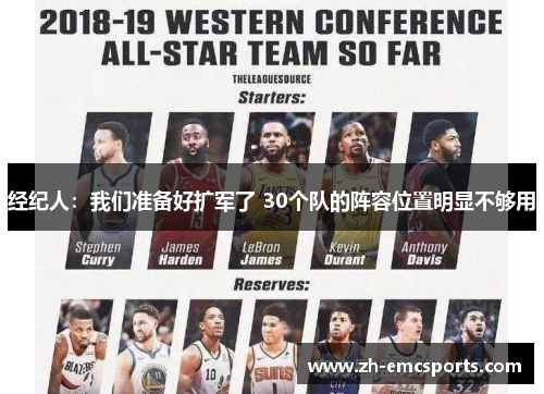 经纪人：我们准备好扩军了 30个队的阵容位置明显不够用